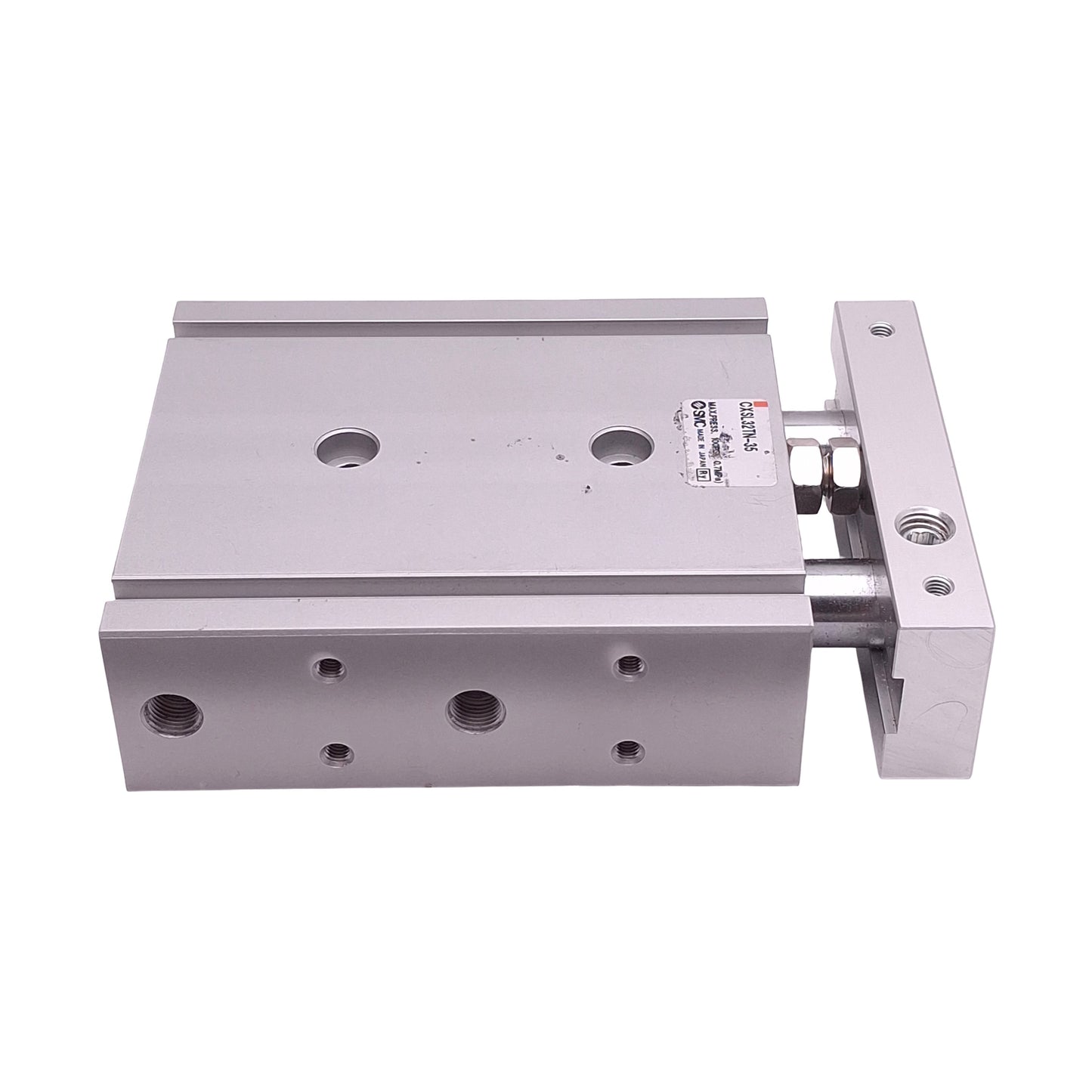 Used SMC CXSL32TN-35 Dual Rod Pneumatic Cylinder, ø32mm Bore, 35mm Stroke, 1/8in NPT