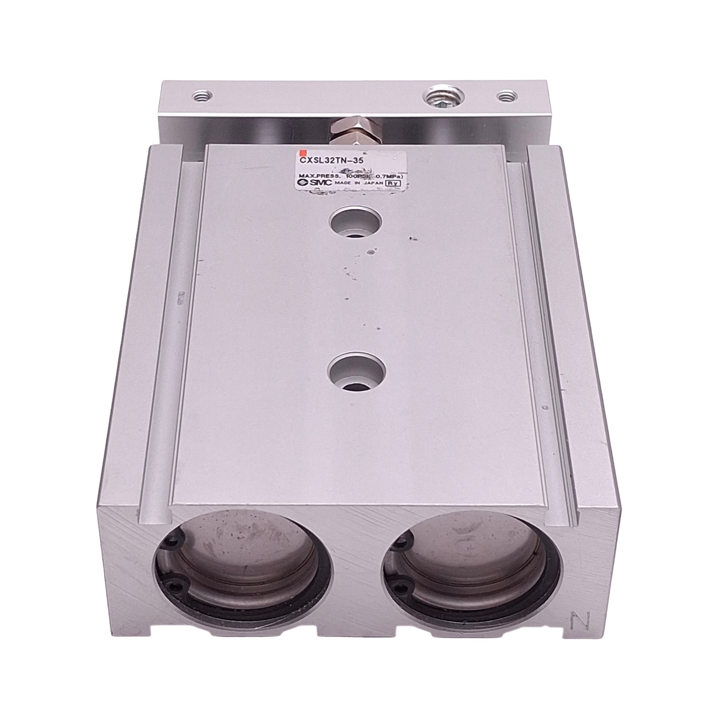 Used SMC CXSL32TN-35 Dual Rod Pneumatic Cylinder, ø32mm Bore, 35mm Stroke, 1/8in NPT