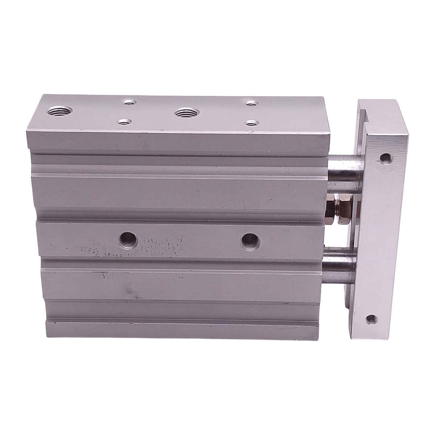 Used SMC CXSL32TN-35 Dual Rod Pneumatic Cylinder, ø32mm Bore, 35mm Stroke, 1/8in NPT