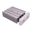 Used SMC CXSL32TN-35 Dual Rod Pneumatic Cylinder, ø32mm Bore, 35mm Stroke, 1/8in NPT