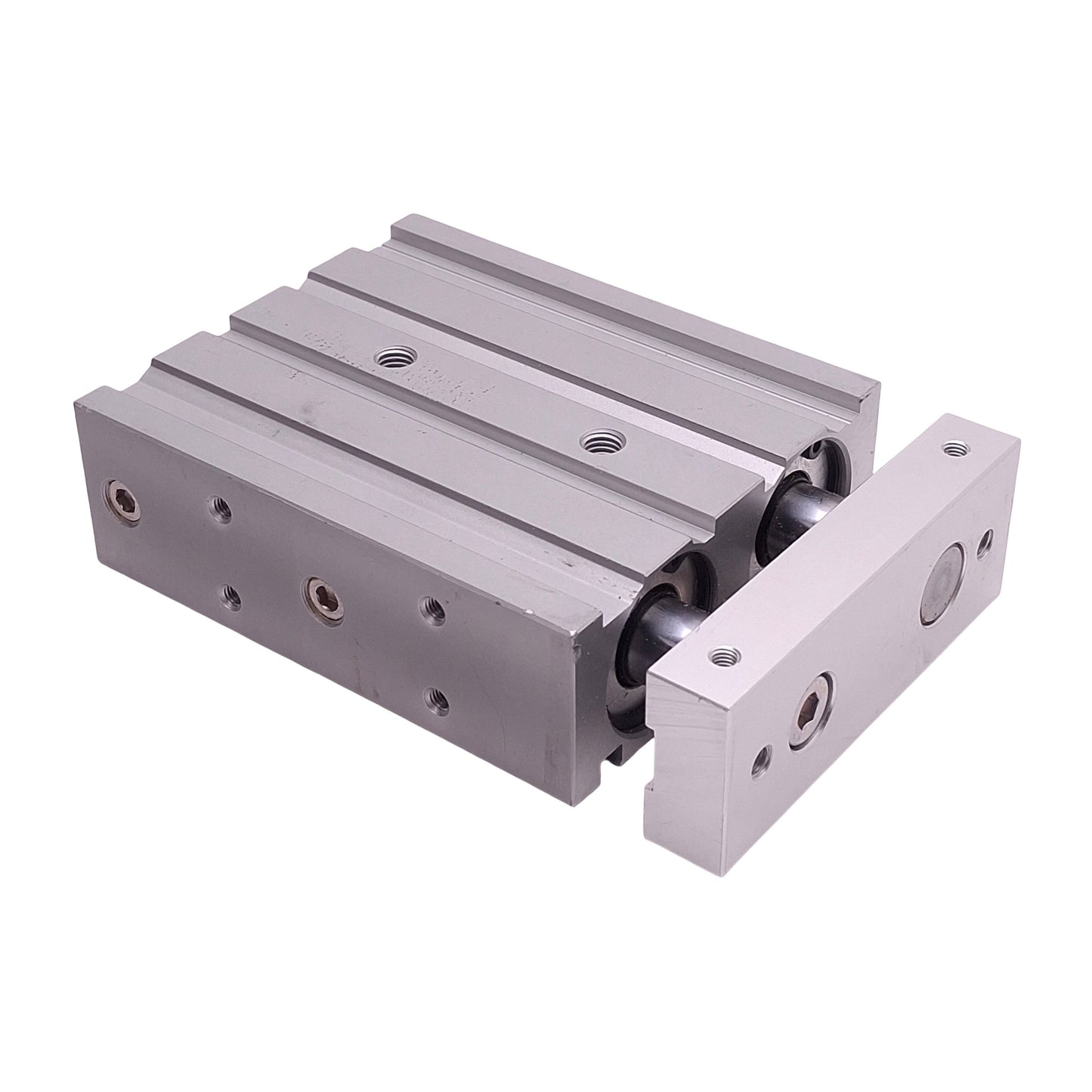 Used SMC CXSL32TN-35 Dual Rod Pneumatic Cylinder, ø32mm Bore, 35mm Stroke, 1/8in NPT