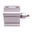 Used SMC CDQ2B50TF-20SZ Pneumatic Cylinder, ø50mm Bore, 20mm Stroke, G1/4, 1.0MPa