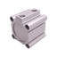 Used SMC CDQ2B50TF-20SZ Pneumatic Cylinder, ø50mm Bore, 20mm Stroke, G1/4, 1.0MPa