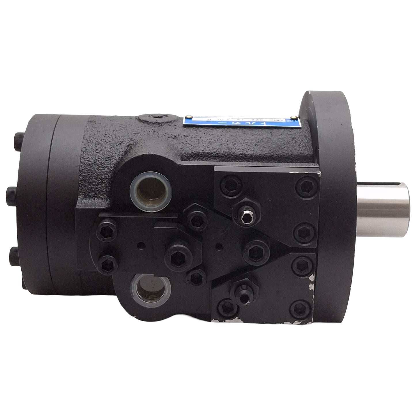New Ryoei MRC-S28-1V-210-B Tool Change Arm Hydraulic Motor, ø30mm Shaft, Rc1/4 Ports