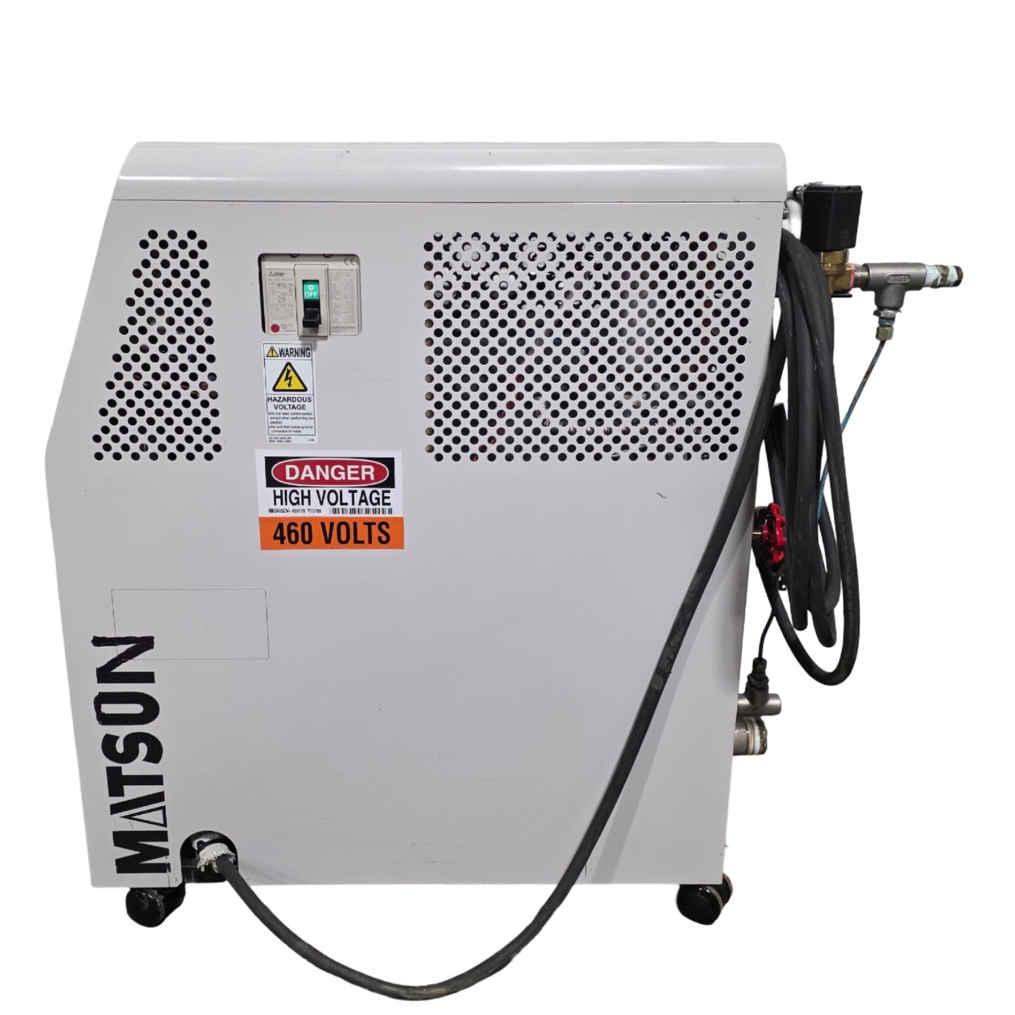 Used Matsui MC5-G1-88H Mold Temperature Controller 248°F Max 9kW 20Gal/min 460VAC 3Ph