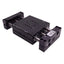Used Robohand DLB-12-B-B-2-V Pneumatic Base Slide, ø1in Bore, 2.5in Stroke, 10-32/M5