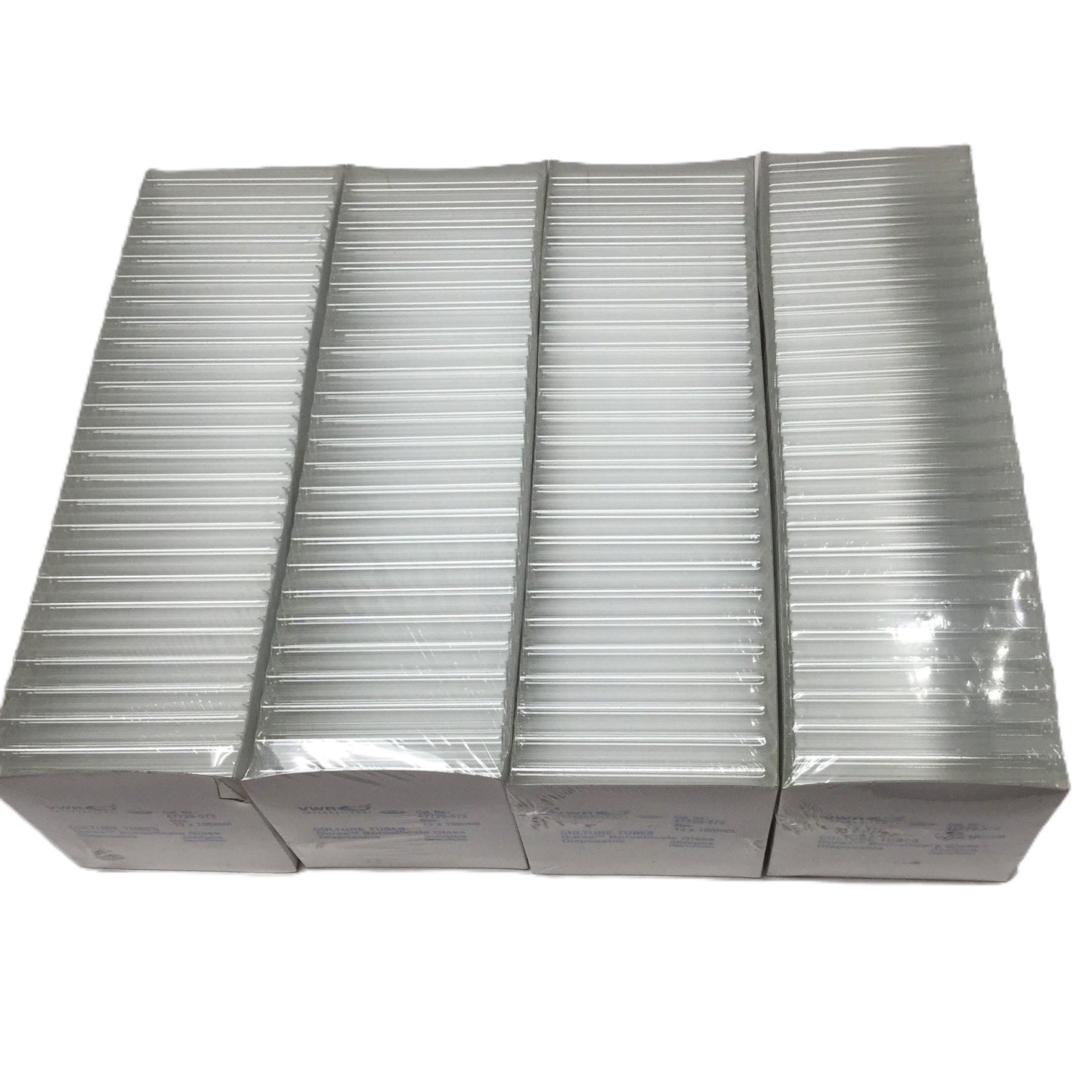 New Case of 1000 VWR 47729-572 Disposable Culture Tubes, 9mL, ⌀13mm x 100mm High