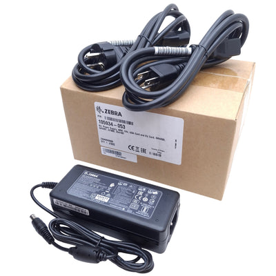 New Zebra 105934-053 Power Supply For Zebra GK & ZD Series, 100-240VAC, 24VDC Output