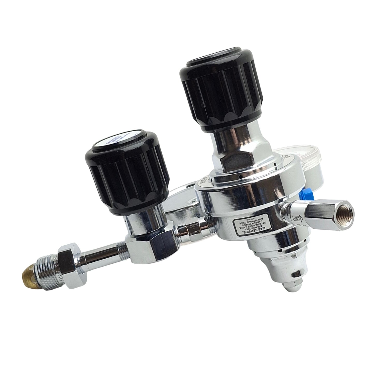 Used Twin City Oxygen HPT270-80-4F-DK Regulator 4-80psig Set Pressure, 3000Psig Inlet