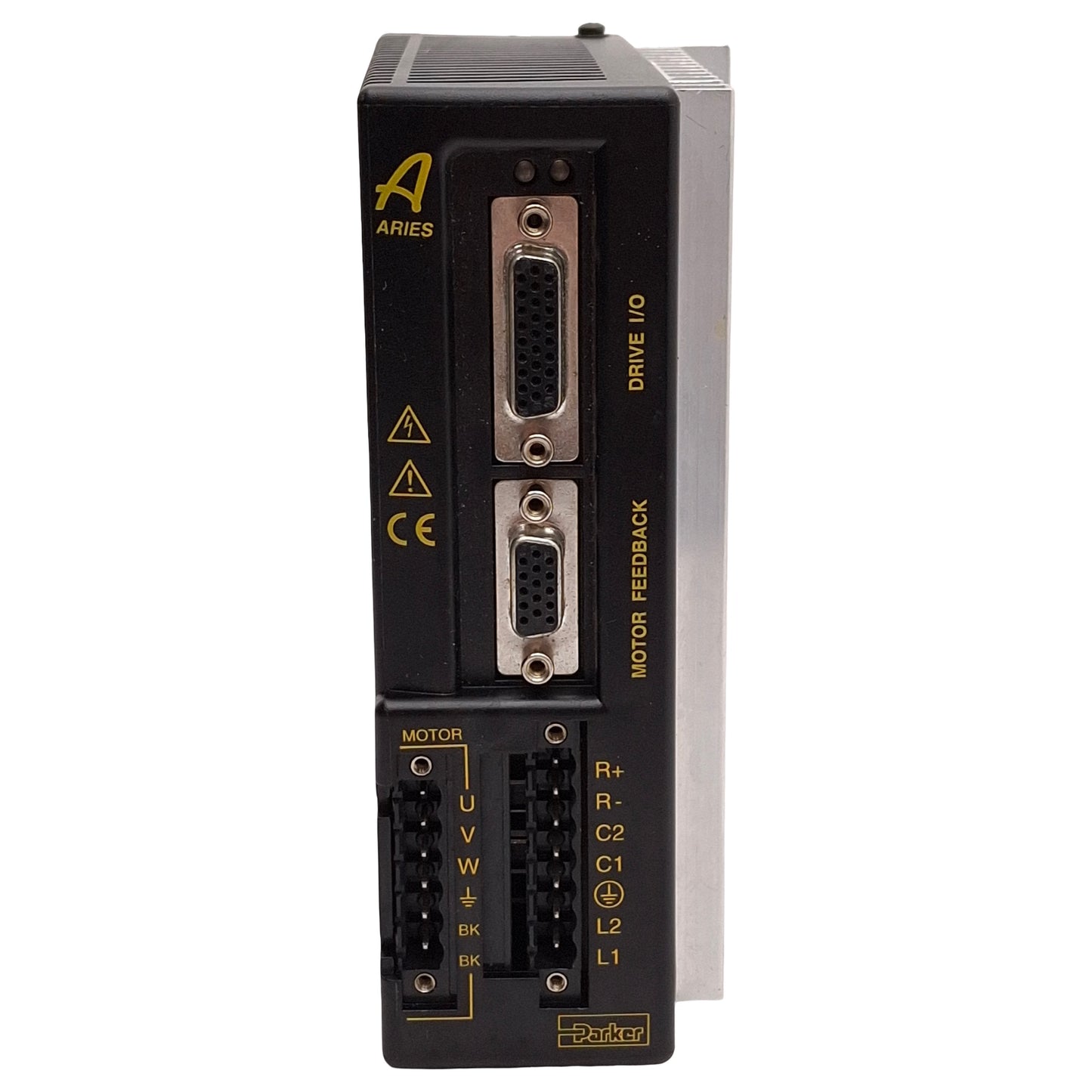 Used Parker AR-02AE Aries Servo Drive, 200W, 1Ø 120/240VAC In, 3Ø 170/340VDC Out