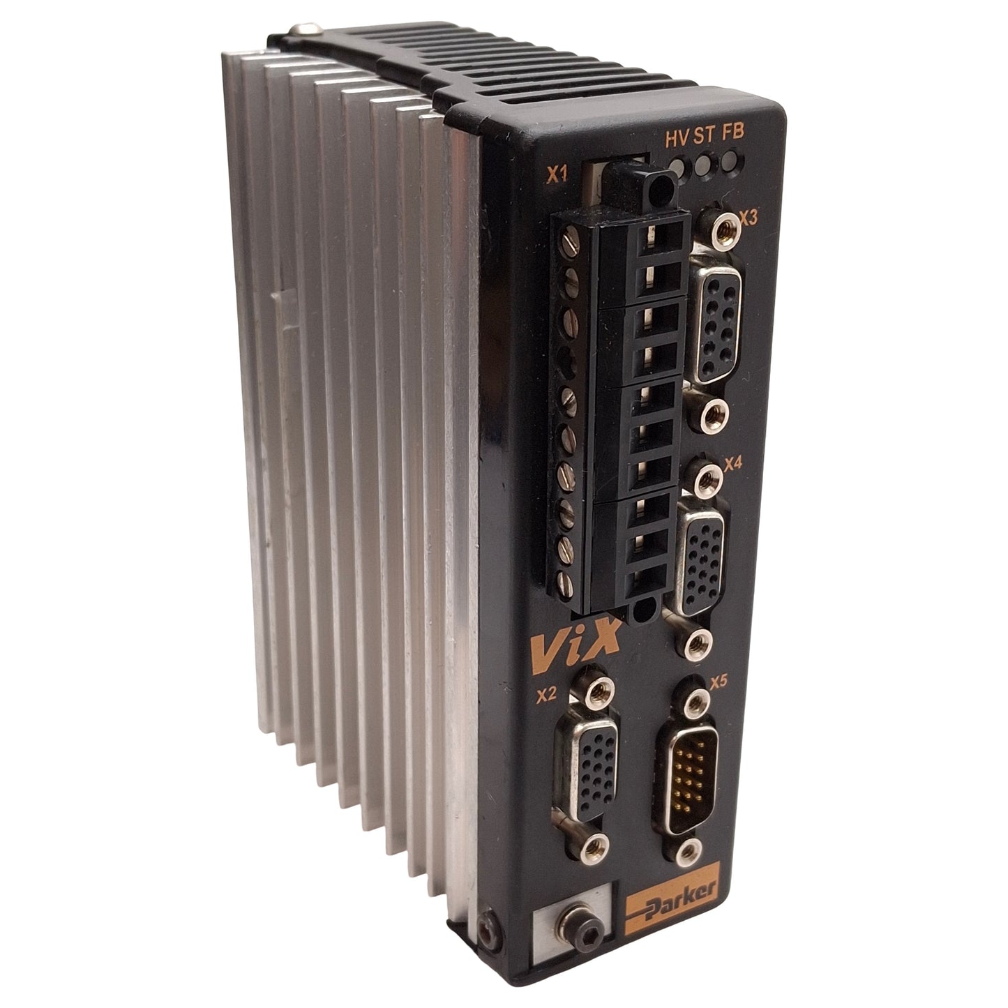 Used Parker VIX250IH-DRIVE ViX Series Micro Servo Drive, 250VA, 24-80VDC 2.5A, RS232