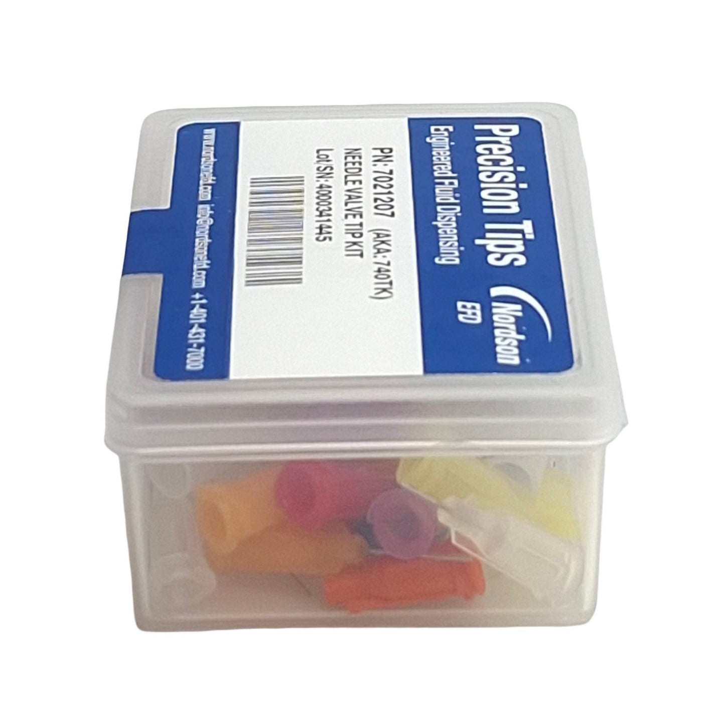 New Nordson EFD 7021207 Engineered Fluid Dispensing Needle Valve Tip Kit