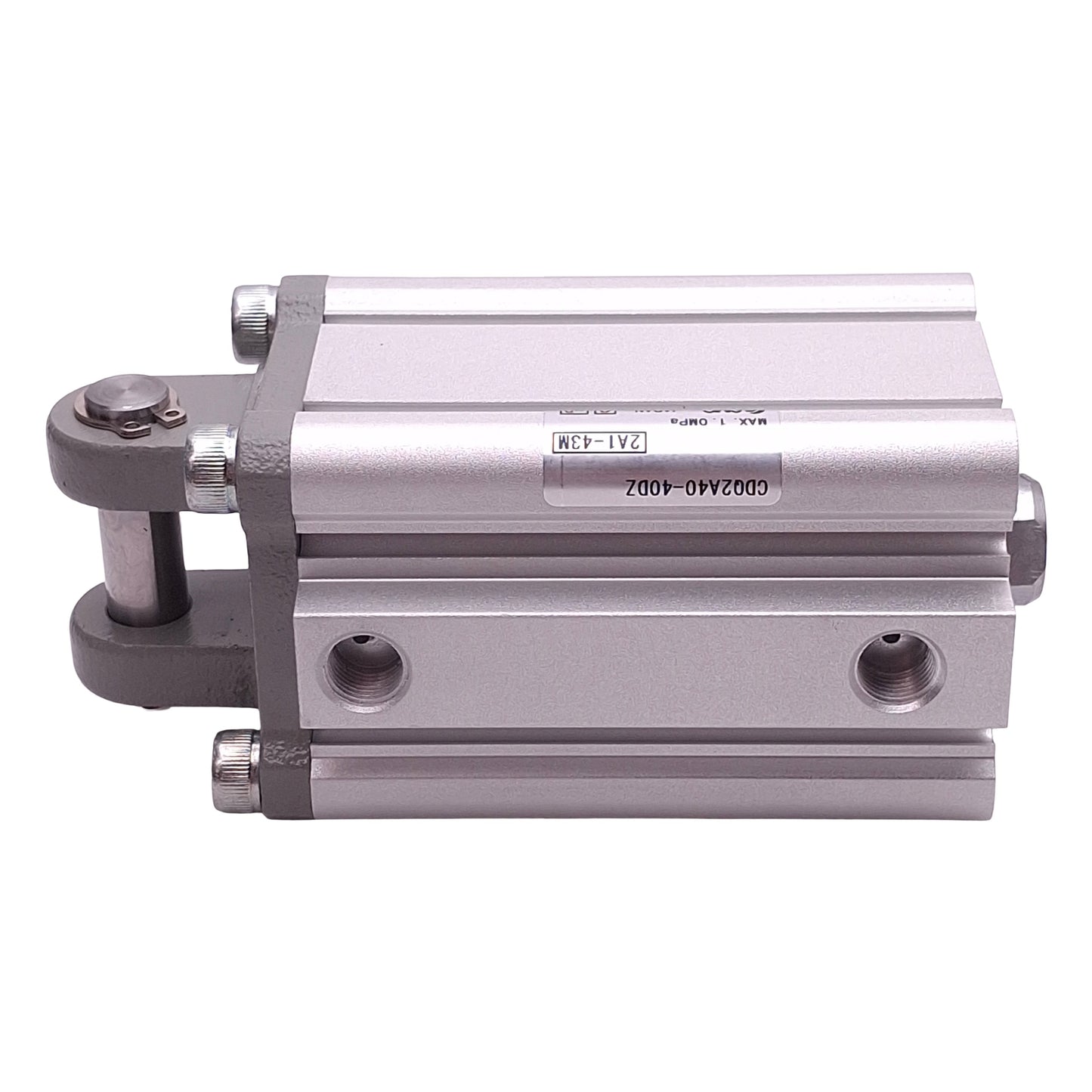 New SMC CDQ2A40-40DZ Compact Cylinder, ø40mm Bore, 40mm Stroke, 1.0MPa, 1/8in Rc