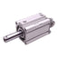 New SMC CDQ2A40-40DZ Compact Cylinder, ø40mm Bore, 40mm Stroke, 1.0MPa, 1/8in Rc