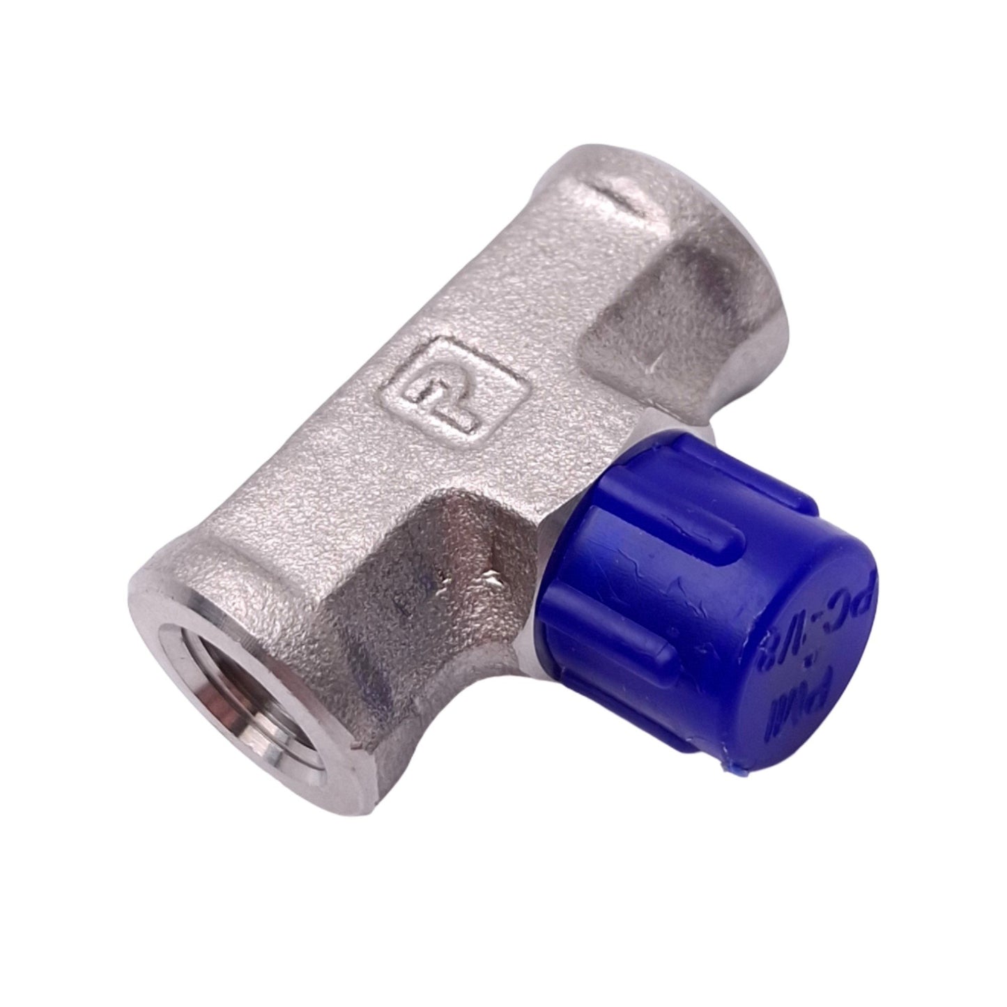 New Parker 2-2-2 MBT-SS Tee Pipe Fitting, 1/8in NPT Male to Female, 5500psi Max