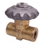 Used Rego 9453DA Brass Shut-Off Valve, 2-Way, 3/8in x 3/8in Female NPT, 42bar Max