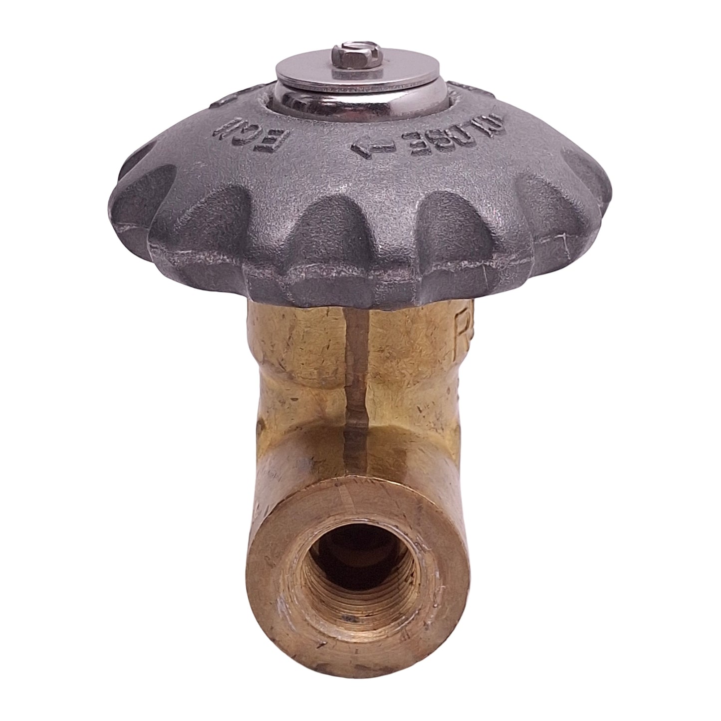 Used Rego 9453DA Brass Shut-Off Valve, 2-Way, 3/8in x 3/8in Female NPT, 42bar Max