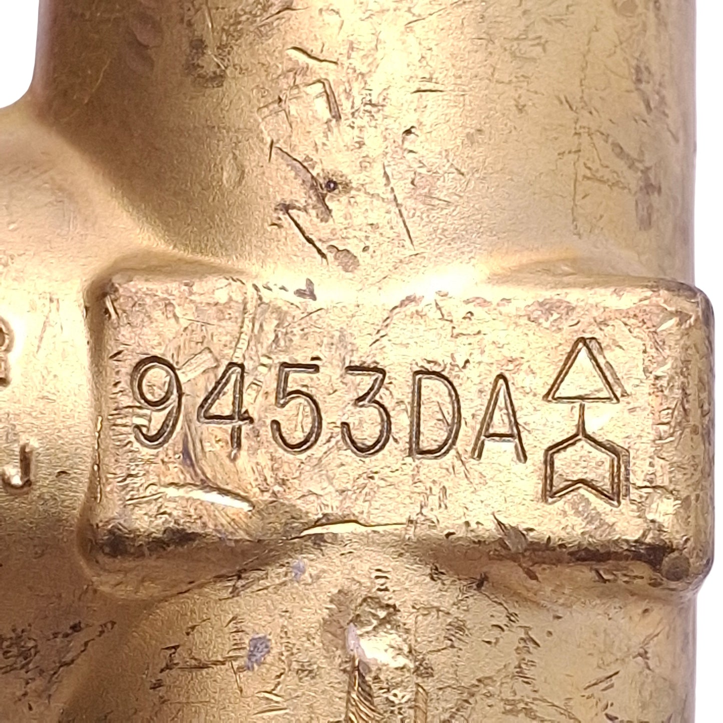 Used Rego 9453DA Brass Shut-Off Valve, 2-Way, 3/8in x 3/8in Female NPT, 42bar Max