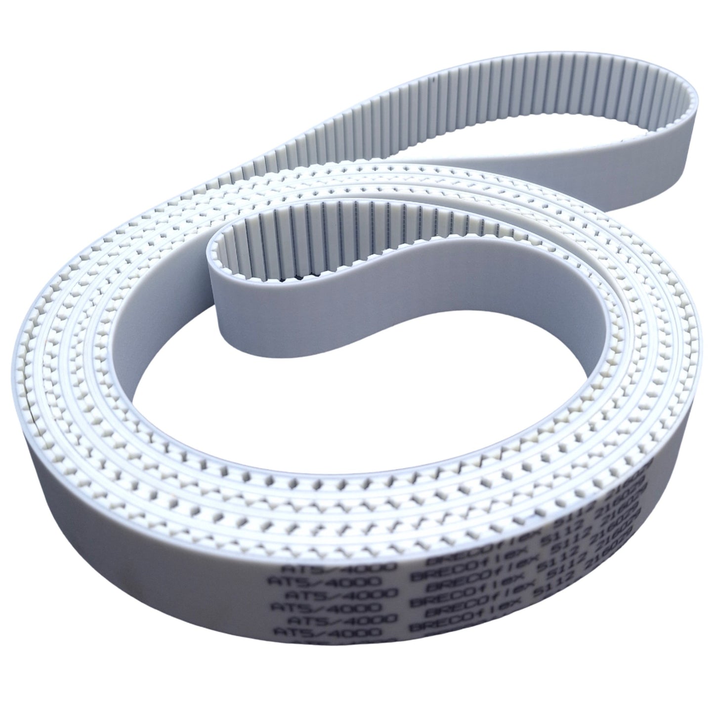 Used Brecoflex AT5/4000 Timing Belt 25mm Width, 13ft Length (4000mm), 800 Teeth