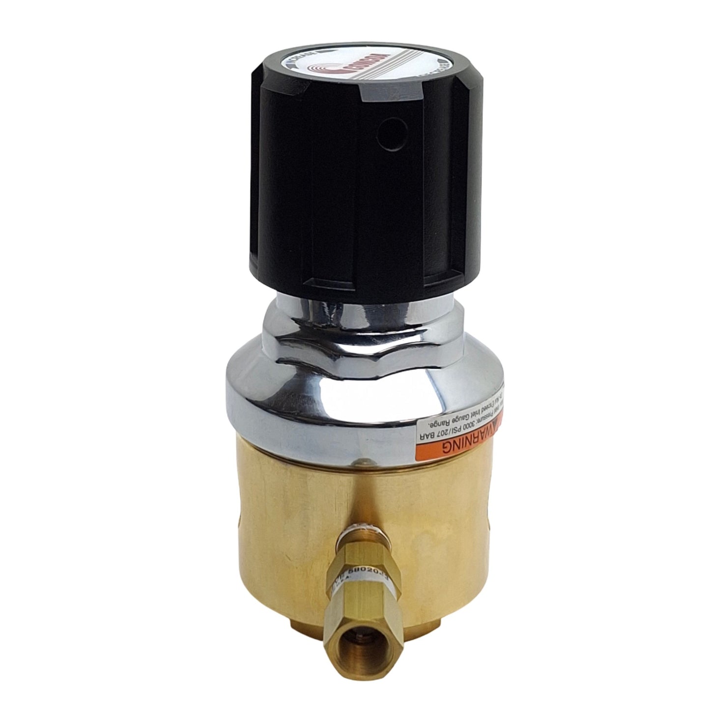 New – Open box Concoa 4835001-01-000 Gas Regulator, 0-250psig Set Pressure, 1/2in NPT Female