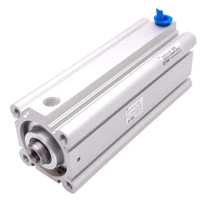 New SMC NCDQ2KA40-100DZ Pneumatic Cylinder, ø40mm Bore, 100mm Stroke, 1.0MPa, Rc 1/8