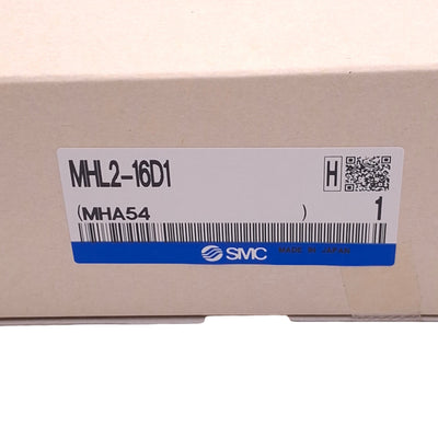 New SMC MHL2-16D1 Pneumatic Gripper, 16mm Bore, 60mm Stroke, 0.6MPa Max, M5