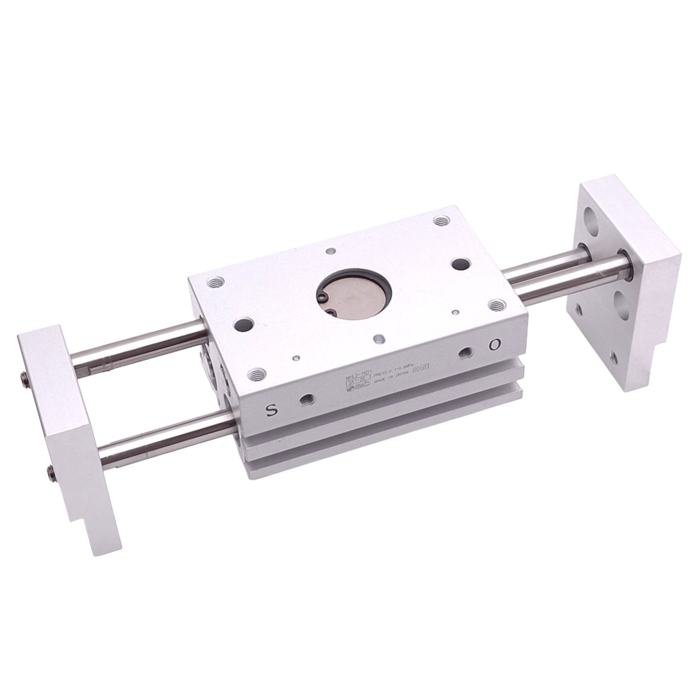 New SMC MHL2-16D1 Pneumatic Gripper, 16mm Bore, 60mm Stroke, 0.6MPa Max, M5