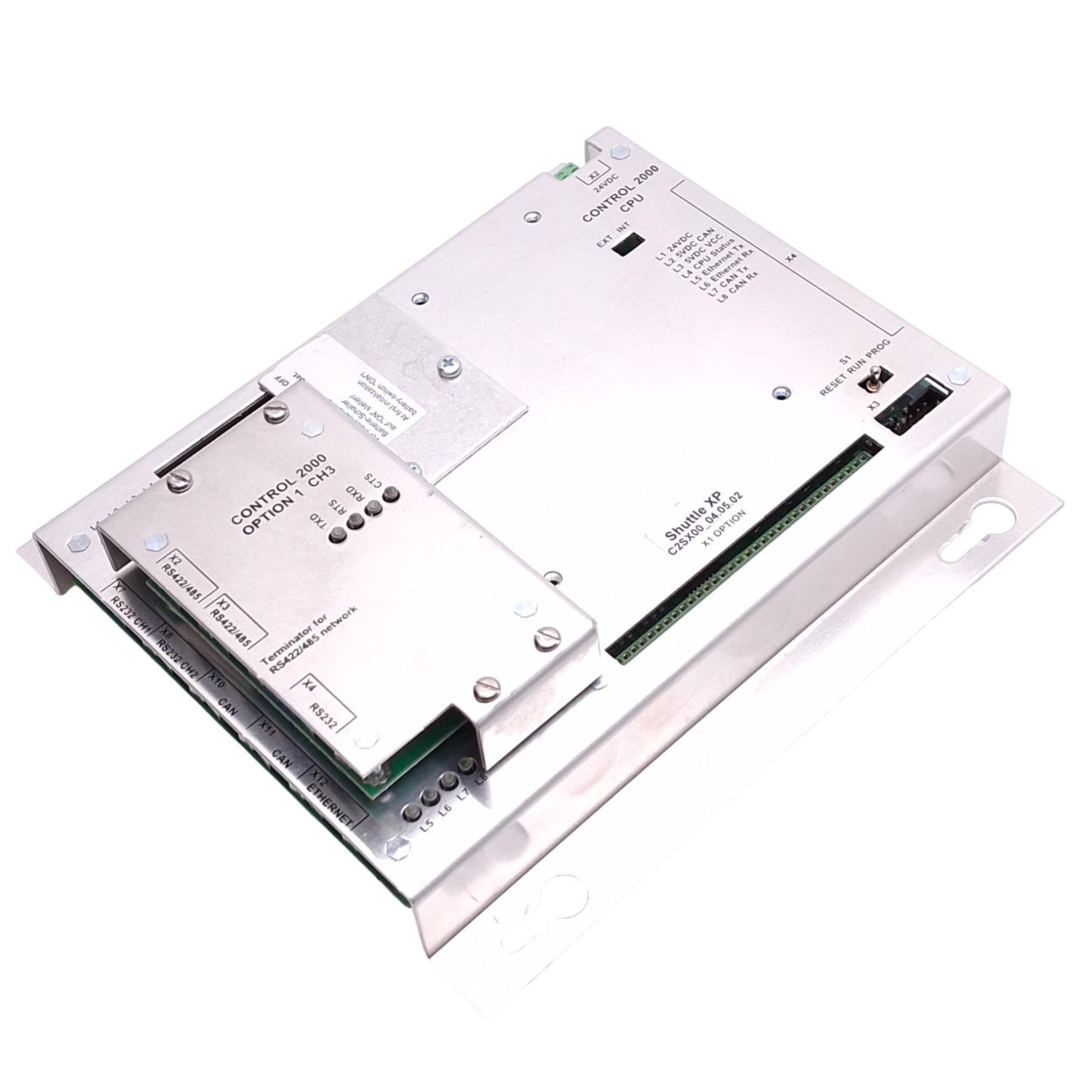 Used Kardex Remstar CONTROL 2000 CPU for Shuttle XP Lift System, 24VDC/5VDC, RJ45