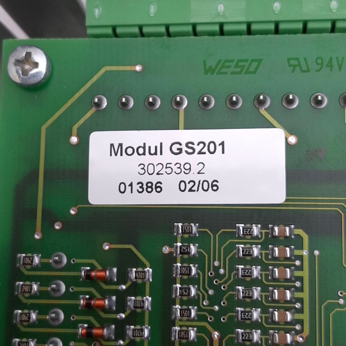 Used Kardex Remstar CONTROL 2000 MIF 1 Expansion for CONTROL 2000 CPU, 24VDC
