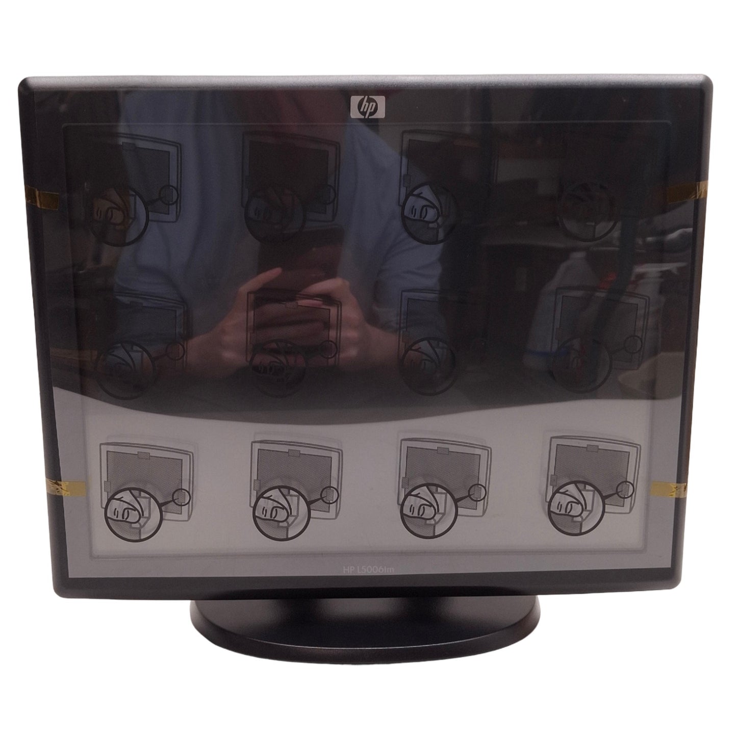 New HP L5006tm Elo 15" Touchscreen LCD Flat Panel 4:3 Display Monitor VGA USB VESA75