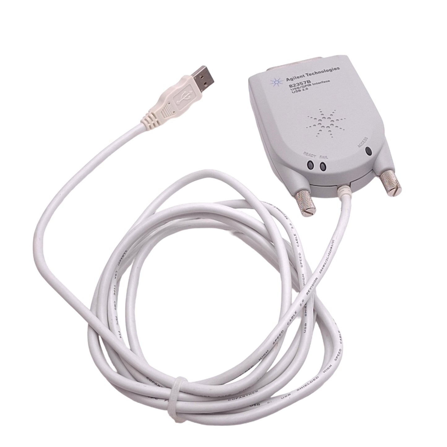 Used Keysight Agilent 82357B USB-GPIB Interface Adapter Cable, USB-A 2.0 to GPIB, 2m