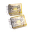 Used Lot of 2 IDEC RH2B-ULDC24V Plug-In Relays, DPDT, 8-pin, 10A Max, 24VDC Coil