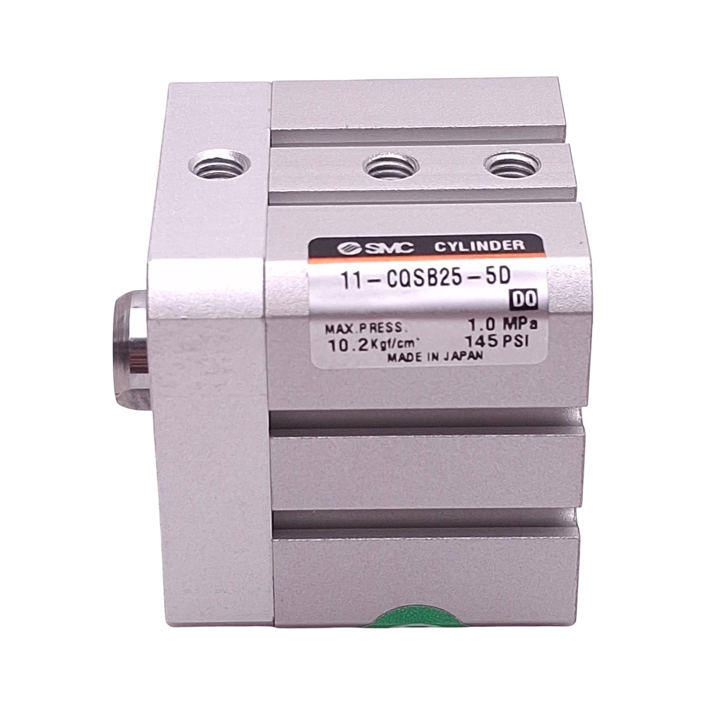 New SMC 11-CQSB25-5D Compact Cylinder, ø25mm Bore, 5mm Stroke, 1.0MPa Max, M5