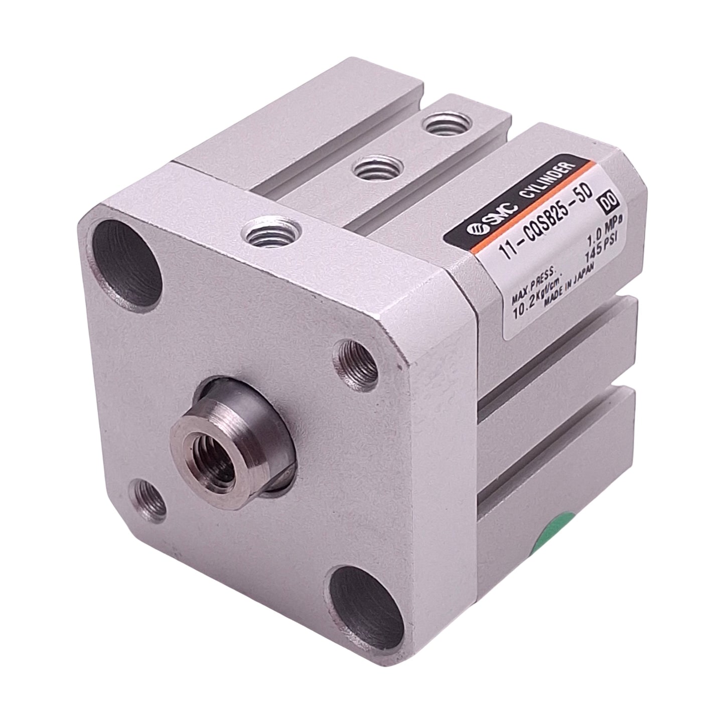 New SMC 11-CQSB25-5D Compact Cylinder, ø25mm Bore, 5mm Stroke, 1.0MPa Max, M5