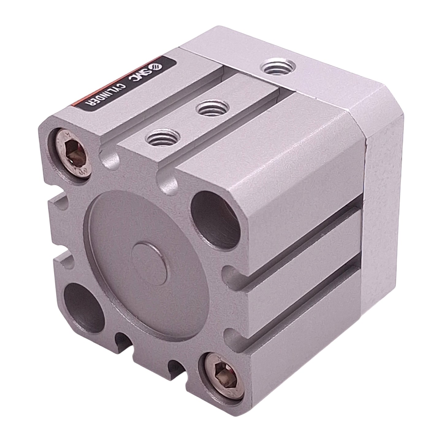 New SMC 11-CQSB25-5D Compact Cylinder, ø25mm Bore, 5mm Stroke, 1.0MPa Max, M5