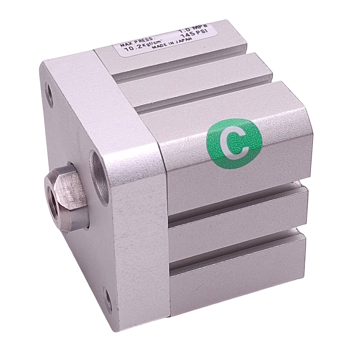 New SMC 11-CQSB25-5D Compact Cylinder, ø25mm Bore, 5mm Stroke, 1.0MPa Max, M5