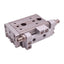 Used SMC MXQ8L-10A Pneumatic Slide Table, ø8mm Bore, 10mm Stroke, 0.15~0.7MPa, M5