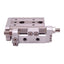 Used SMC MXQ8L-10A Pneumatic Slide Table, ø8mm Bore, 10mm Stroke, 0.15~0.7MPa, M5