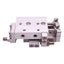 Used SMC MXQ8L-10A Pneumatic Slide Table, ø8mm Bore, 10mm Stroke, 0.15~0.7MPa, M5