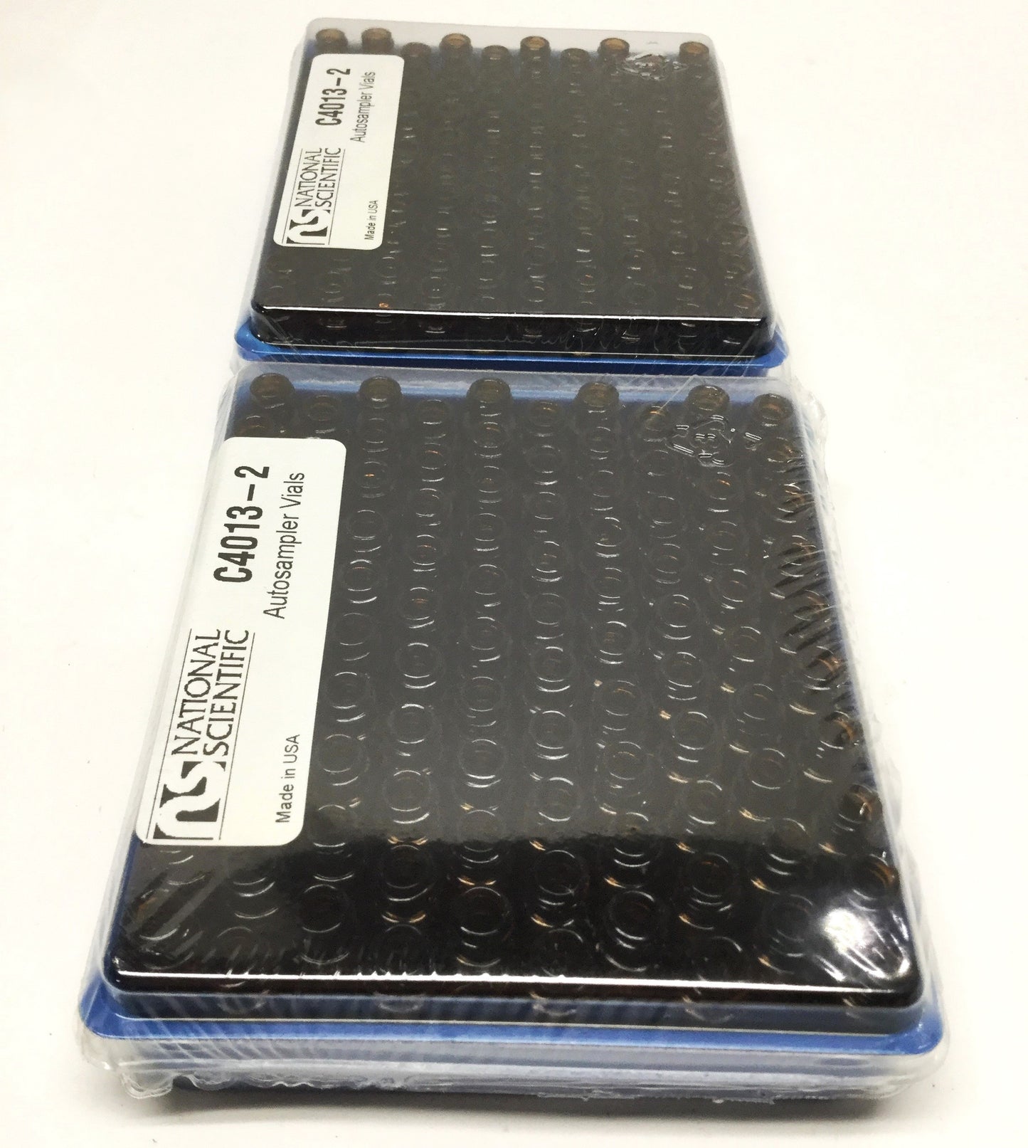 New Lot of 200 National C4013-2 HPLC Autosampler Screw Thread Glass Vials, Amber 2mL