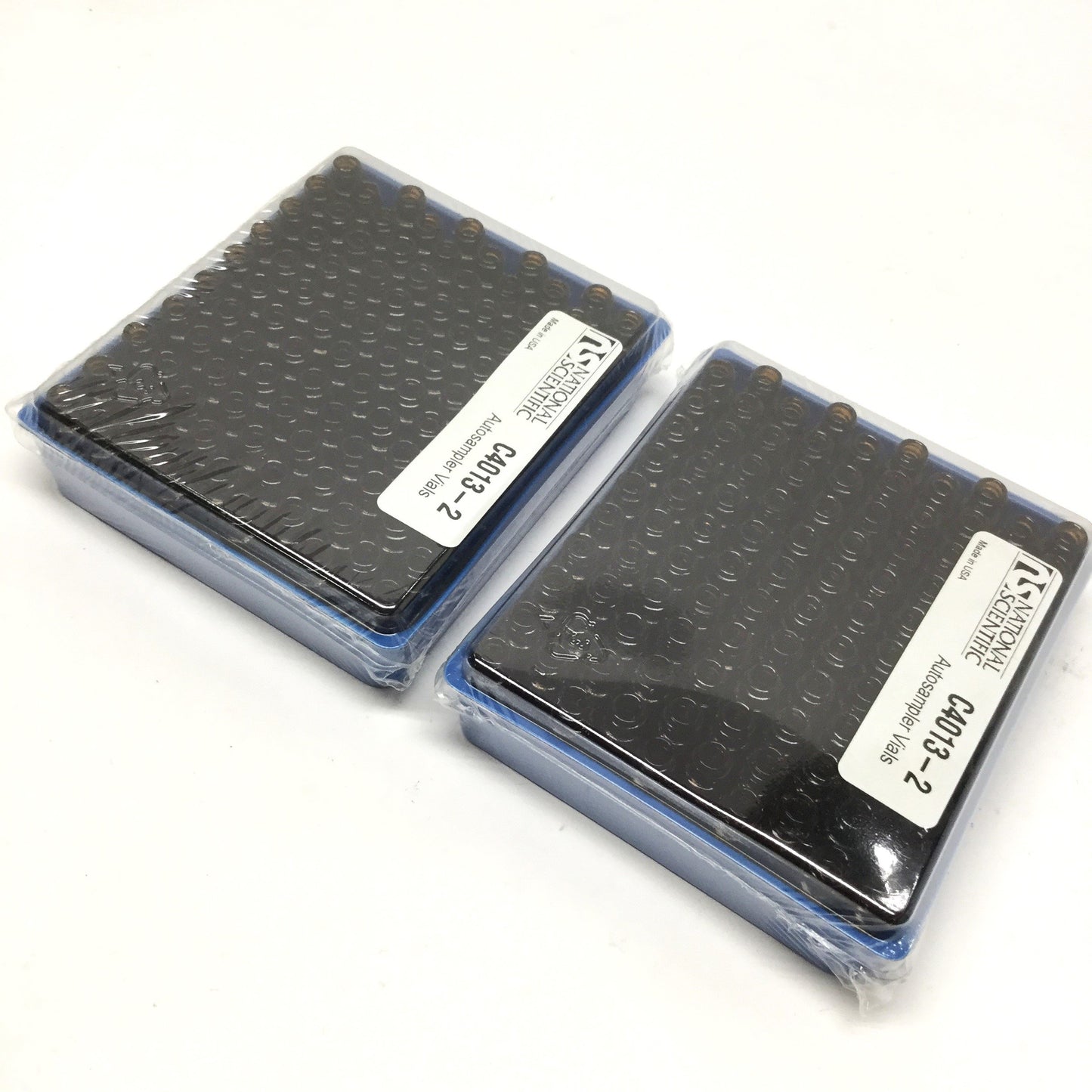 New Lot of 200 National C4013-2 HPLC Autosampler Screw Thread Glass Vials, Amber 2mL