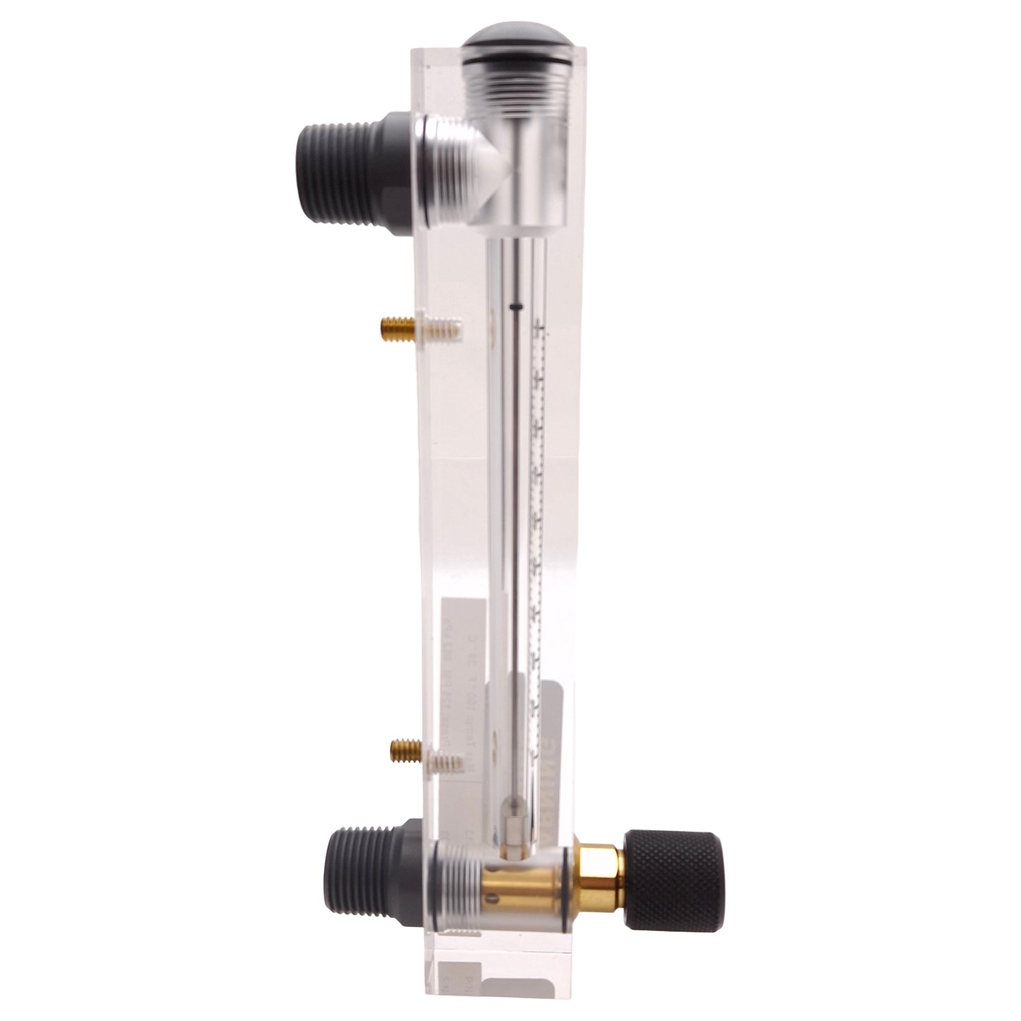 New – Open box King Instruments 75302115C13 Flow Meter, 100SCFH, 125psi, 100°F, 1/4" & 1/2" NPT