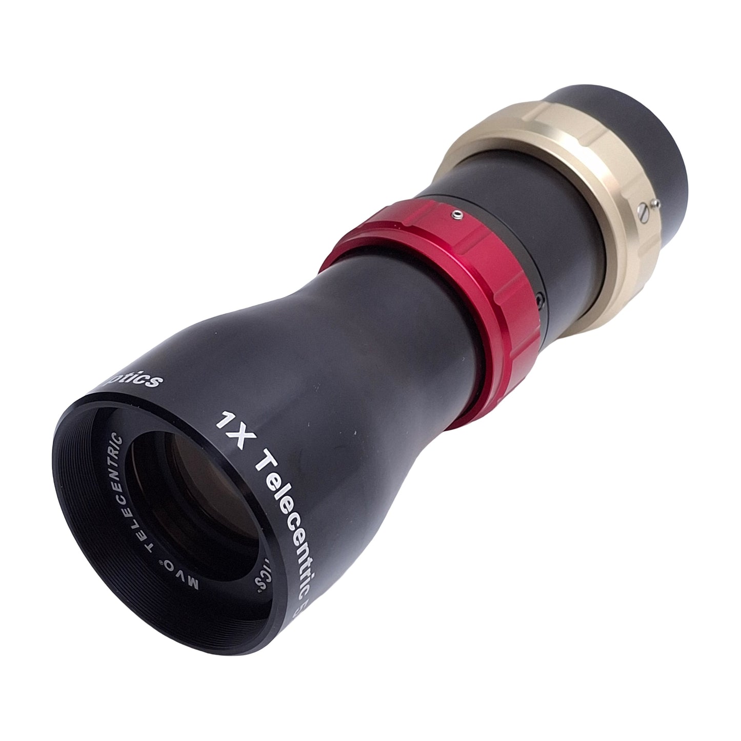 Used Edmund Optics 55-350 GoldTL Telecentric Lens 1X 2/3" 98-123mm WD f/6-25 C-Mount
