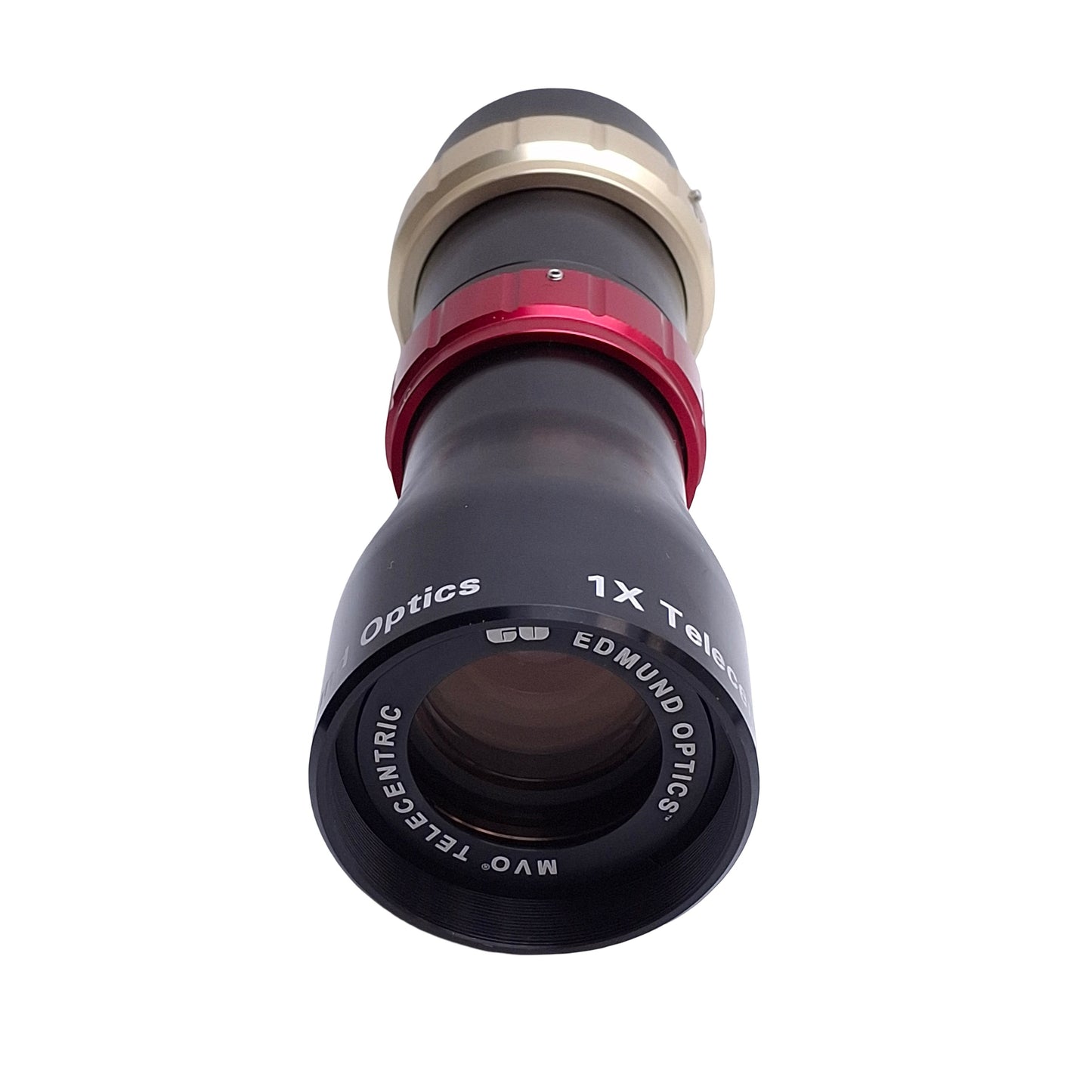 Used Edmund Optics 55-350 GoldTL Telecentric Lens 1X 2/3" 98-123mm WD f/6-25 C-Mount