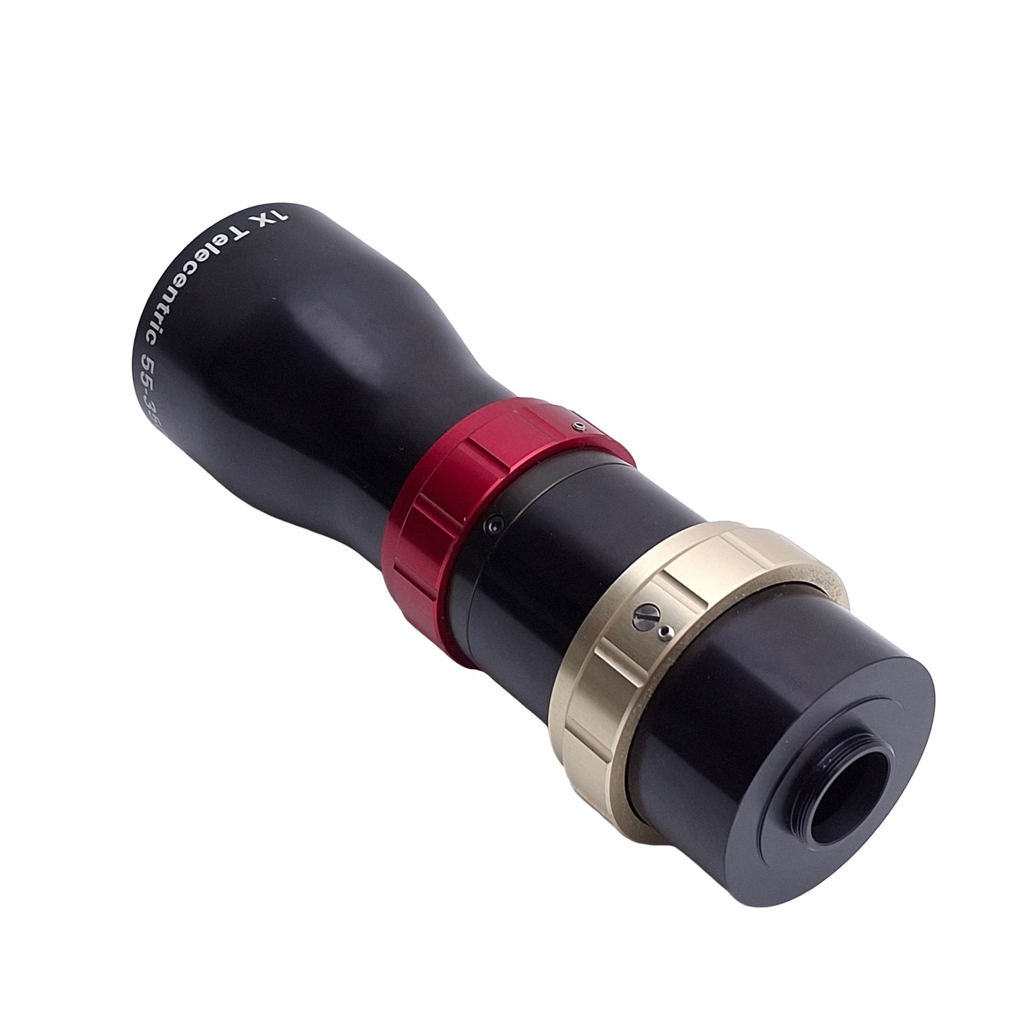 Used Edmund Optics 55-350 GoldTL Telecentric Lens 1X 2/3" 98-123mm WD f/6-25 C-Mount