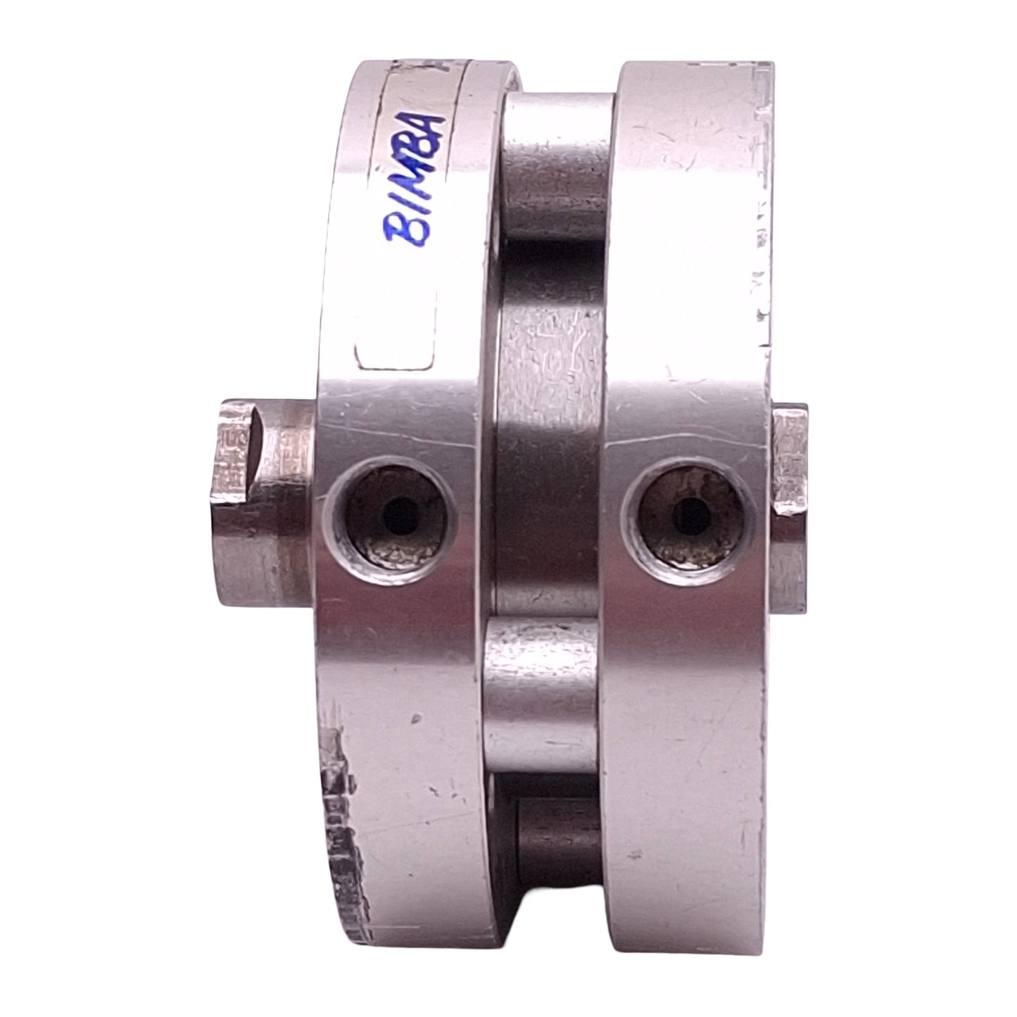 Used Bimba FOD-310.375 Flat-1 Cylinder, ø2in Bore, 0.375in Stroke, 1/8in NPT, 200psi