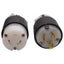 Used Pass & Seymour L620P / L620C Turnlok Plug & Receptacle, 20A 250V, NEMA L6-20