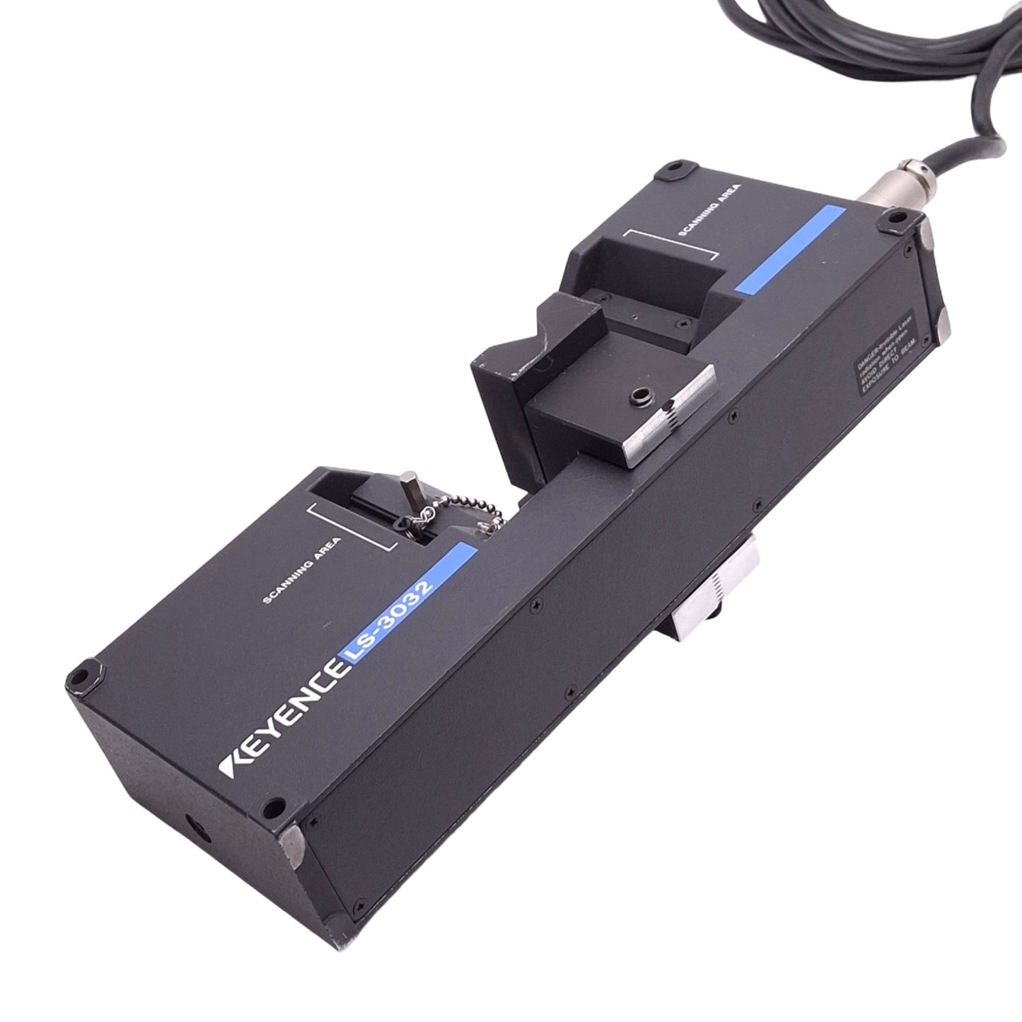 Used Keyence LS-3032 Sensor head for LS-3100 Laser Scanner, 0.3-30mm, 60mm Range