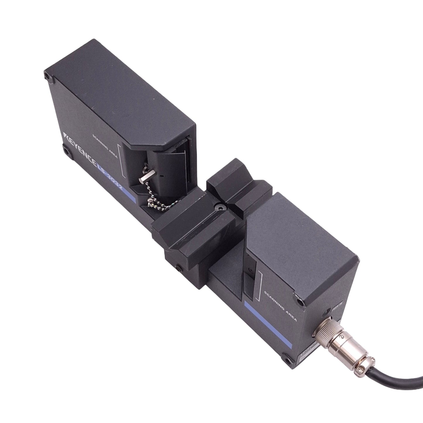 Used Keyence LS-3032 Sensor head for LS-3100 Laser Scanner, 0.3-30mm, 60mm Range