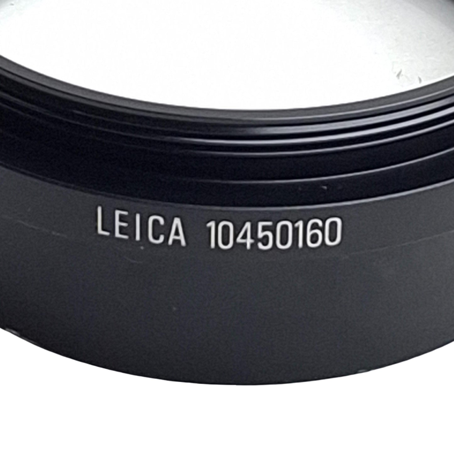 Used Leica 10450160 Achromatic Objective Stereo Microscope Lens 0.63x, 148mm WD, M60
